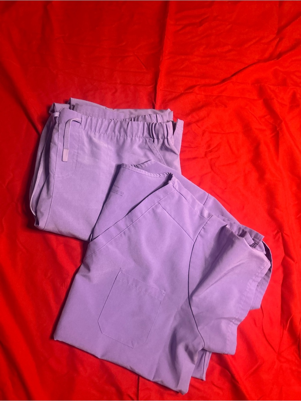 Women’s Lilac Scrub Set